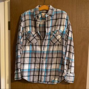 Long sleeve flannel shirt